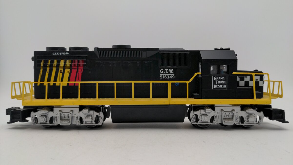 Lionel O Gauge CUSTOM Grand Trunk Western Diesel Locomotive #516349