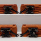Lionel O Gauge Assorted Passenger Cars: 9500, 9511, 9502, 9506 [4] EX