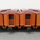 Lionel O Gauge Assorted Passenger Cars: 9500, 9511, 9502, 9506 [4] EX