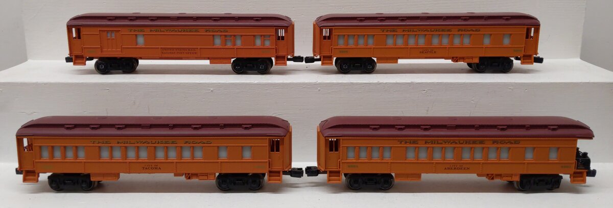 Lionel O Gauge Assorted Passenger Cars: 9500, 9511, 9502, 9506 [4] EX