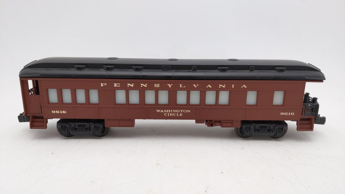 Lionel 6-9515 Custom O Gauge Pennsylvania Washington Circle Observation Car EX