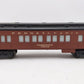 Lionel 6-9515 Custom O Gauge Pennsylvania Washington Circle Observation Car EX