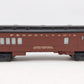 Lionel 6-9510 O Gauge Pennsylvania Mail Combo Baggage/Passenger Car EX