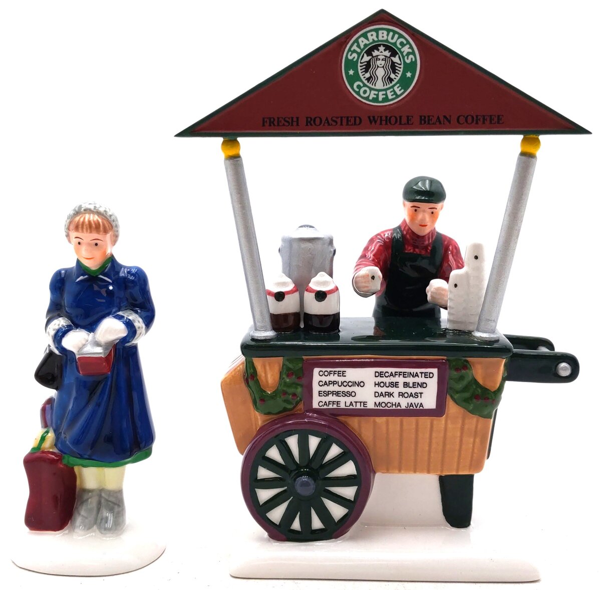 Dept 56 54870 Starbucks Coffee Cart LN/Box