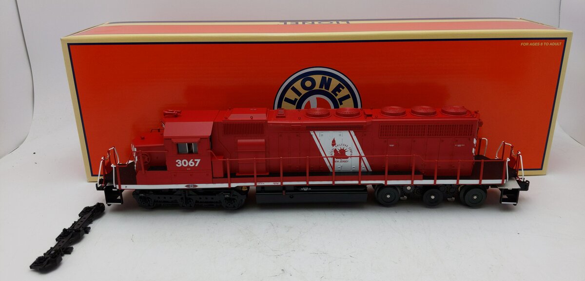 Lionel 6-28224 O Central of New Jersey SD40-2 Diesel Locomotive #3067 EX/Box