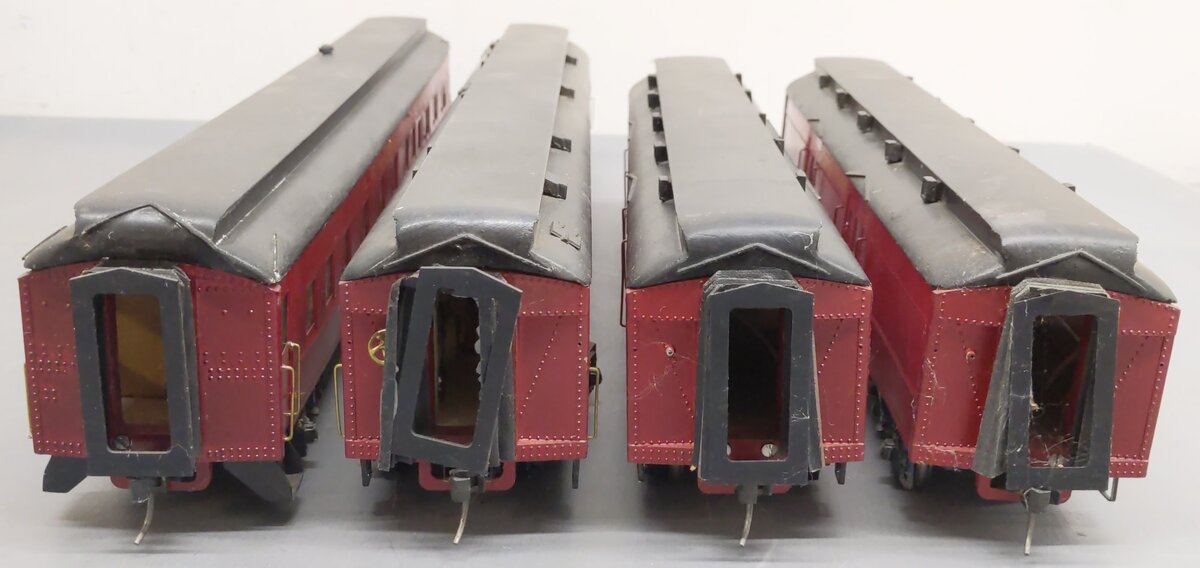 O Scale Lehigh Valley Assorted Passenger Cars (4) - Painted