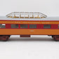 MTH 30-6090-3 O Milwaukee Road Streamlined Vista Dome Car #450 EX