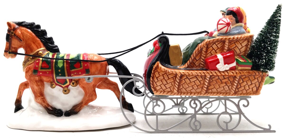 Dept 56 54921 A Holiday Sleigh Ride Together LN/Box
