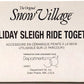 Dept 56 54921 A Holiday Sleigh Ride Together LN/Box