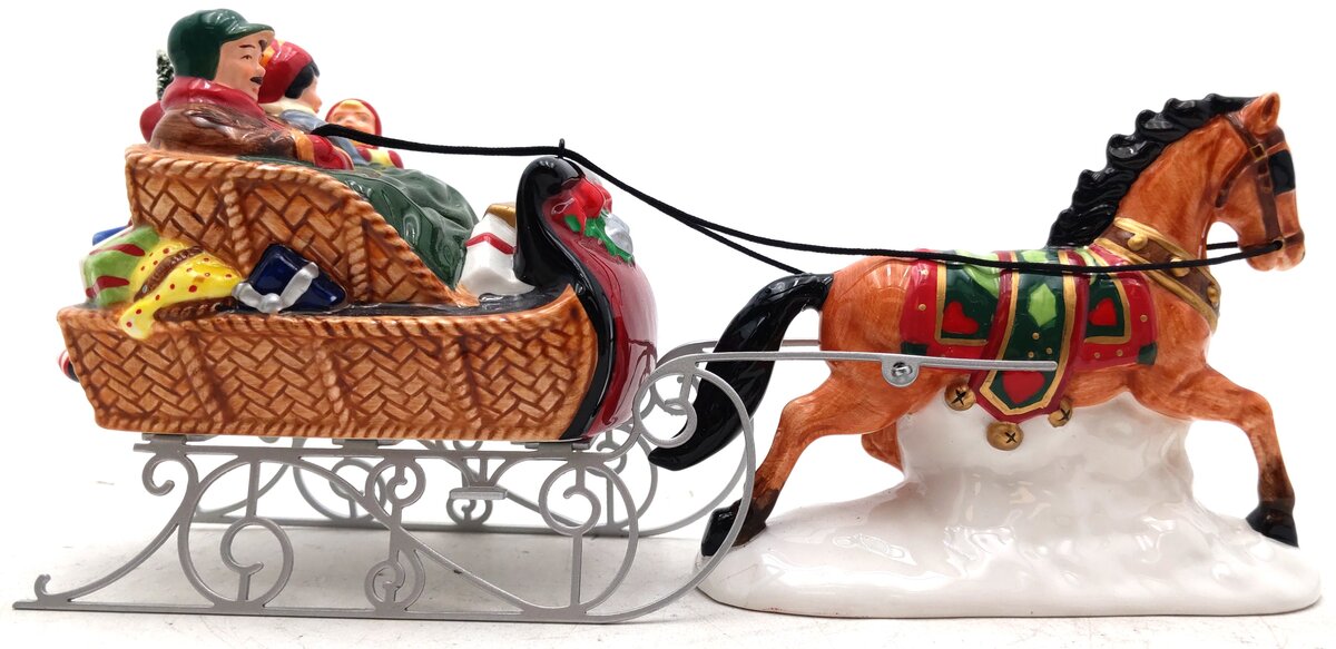 Dept 56 54921 A Holiday Sleigh Ride Together LN/Box