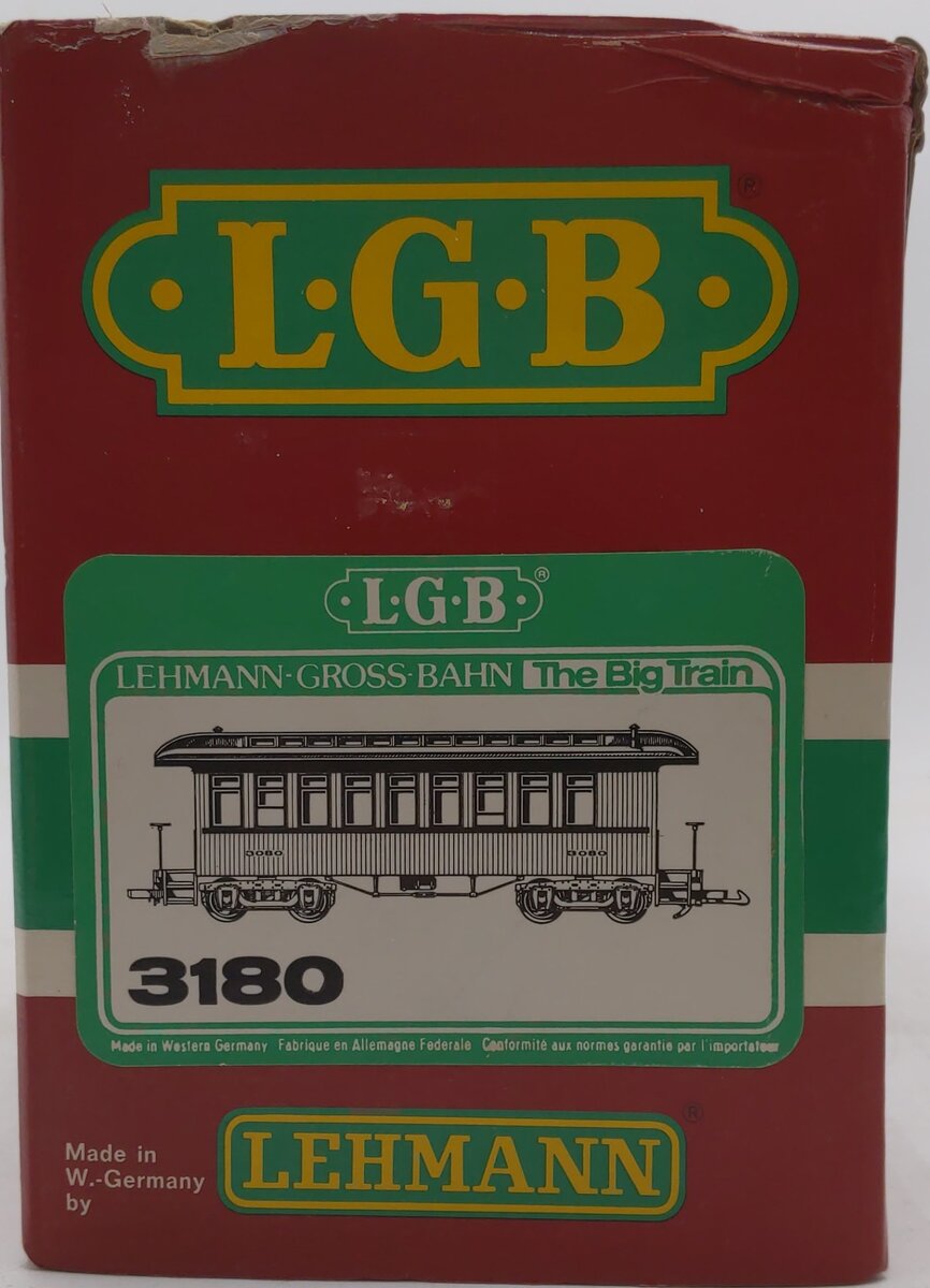LGB 3180 G Denver South Park & Pacific Passenger Car LN/Box