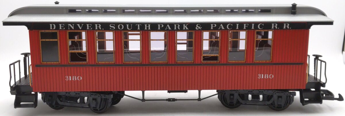 LGB 3180 G Denver South Park & Pacific Passenger Car LN/Box