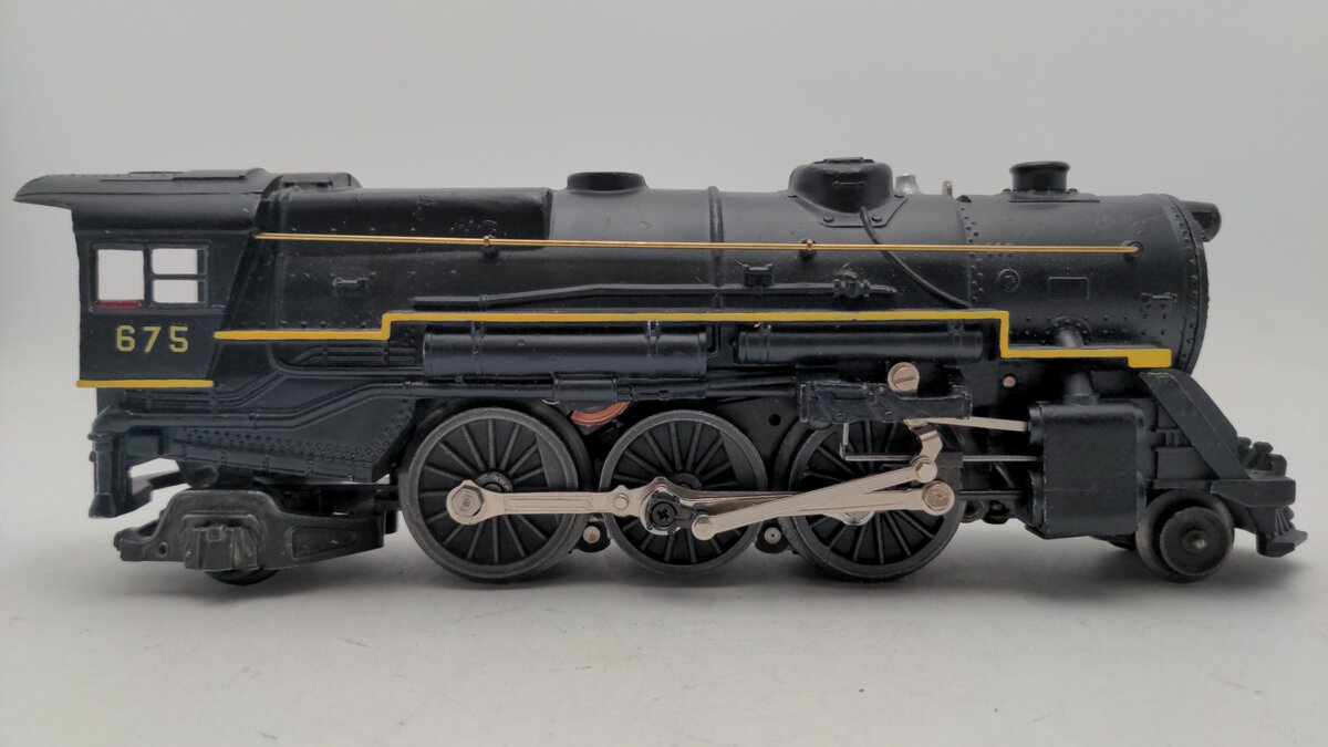 Lionel Vintage O 2-6-2 Steam Locomotive -Custom #675