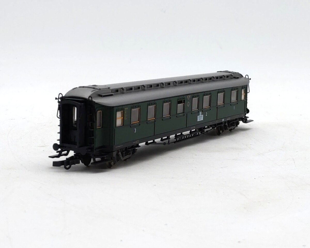 Fleischmann 5082 HO Scale DRG 1st/2nd/3rd Class Express Passenger Car #14746 EX