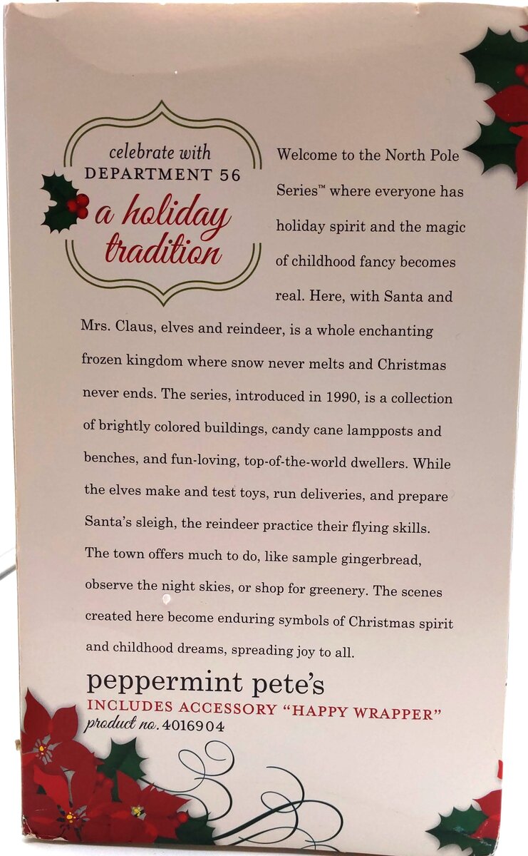 Dept 56 4016904 A Holiday Tradition "Peppermint Pete's Candy Factory" LN/Box