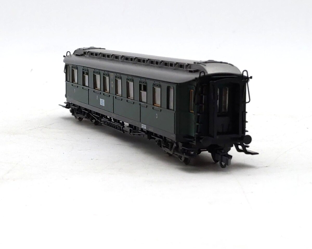 Fleischmann 5082 HO Scale DRG 1st/2nd/3rd Class Express Passenger Car #14778 EX