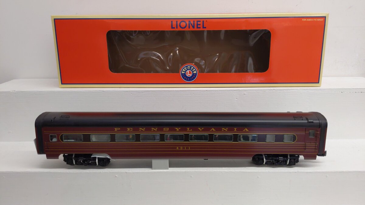 Lionel 6-25422 O Pennsylvania Trail Blazer 18" Aluminum Passenger Coach #4311 LN/Box