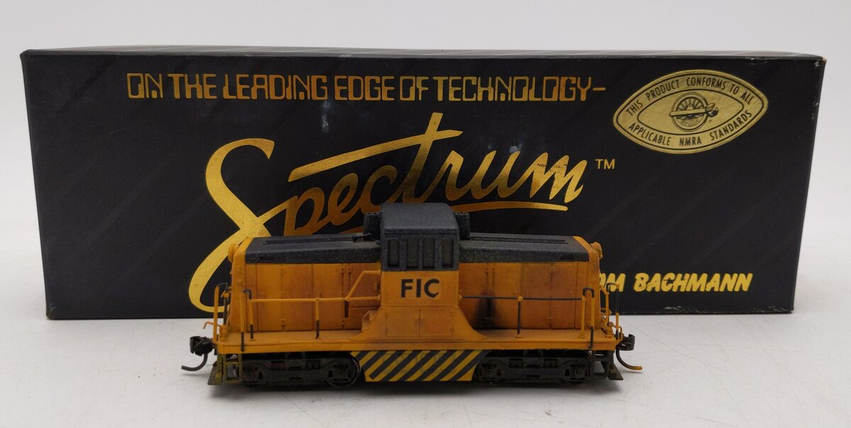 Bachmann 41-0804-14 HO FIC GE 44 Ton Diesel Switcher Custom Painted Weathered/Box