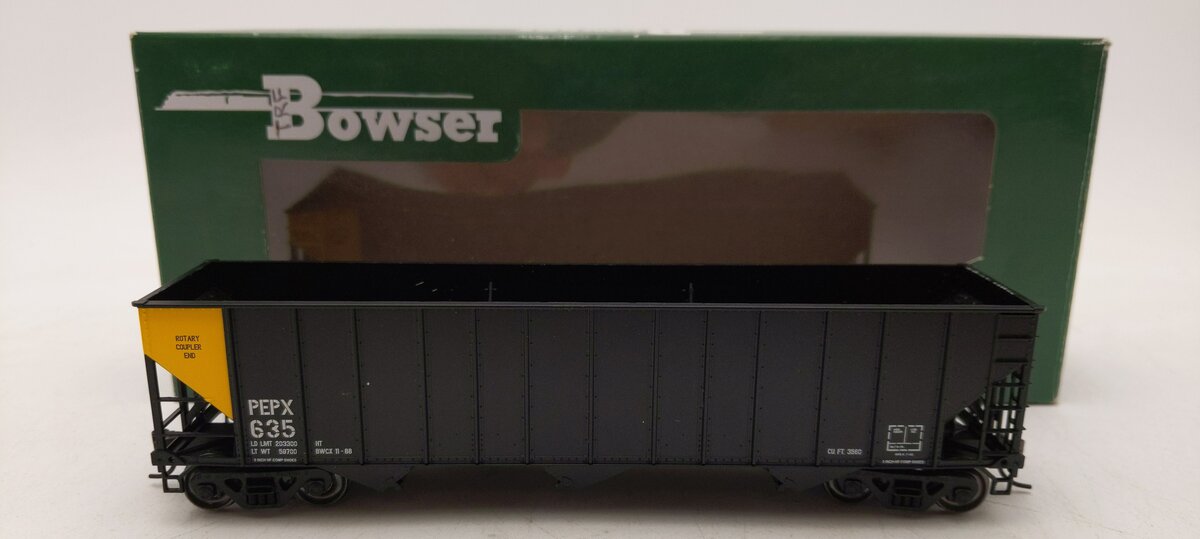 Bowser 41182 HO PEPX 100-Ton 3-Bay Hopper Executive Line #635