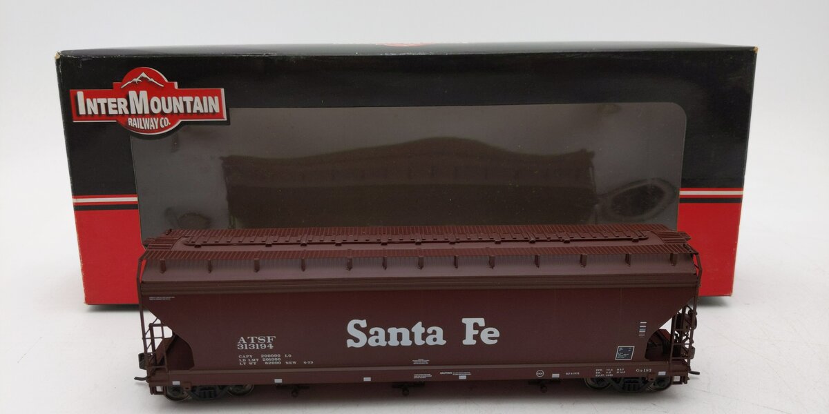 InterMountain 47005 HO Santa Fe ACF 4650 Cu. Ft.  3-Bay Hopper Car