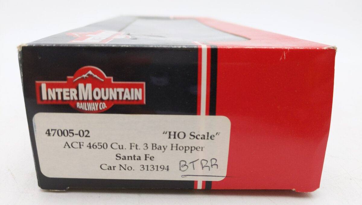 InterMountain 47005 HO Santa Fe ACF 4650 Cu. Ft.  3-Bay Hopper Car