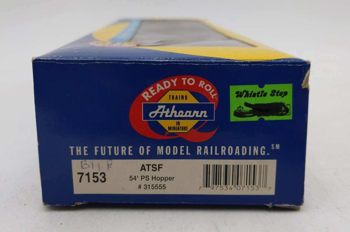 Athearn 7153 HO ATSF 54' PS Hopper Car #315553 Weathered/Box