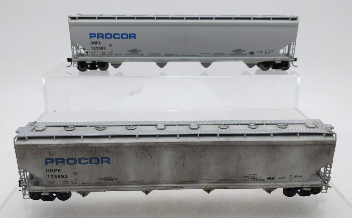Walthers 932-27157 HO UNPX (Procor) National 6200 Plastic Hopper Car Weathered/Box