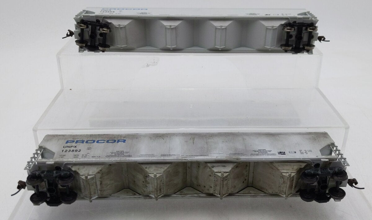 Walthers 932-27157 HO UNPX (Procor) National 6200 Plastic Hopper Car Weathered/Box