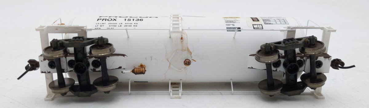 Walthers 932-7224 HO Scale Procor UTLX 16K Gal Flow Funnel Tank Car #15136 EX/Box