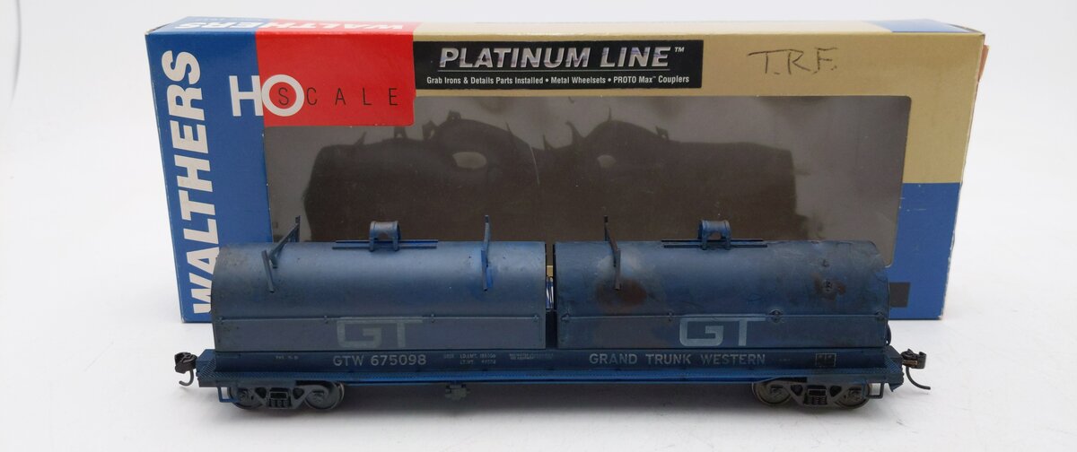 Walthers 932-42160 HO Scale Cushion Coil Car GTW #2 Weathered/Box