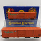Athearn 2319 HO Tropicana Reefer Cars #1229 & 1242 -Assembled (Set of 2) EX/Box