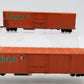 Athearn 2319 HO Tropicana Reefer Cars #1229 & 1242 -Assembled (Set of 2) EX/Box