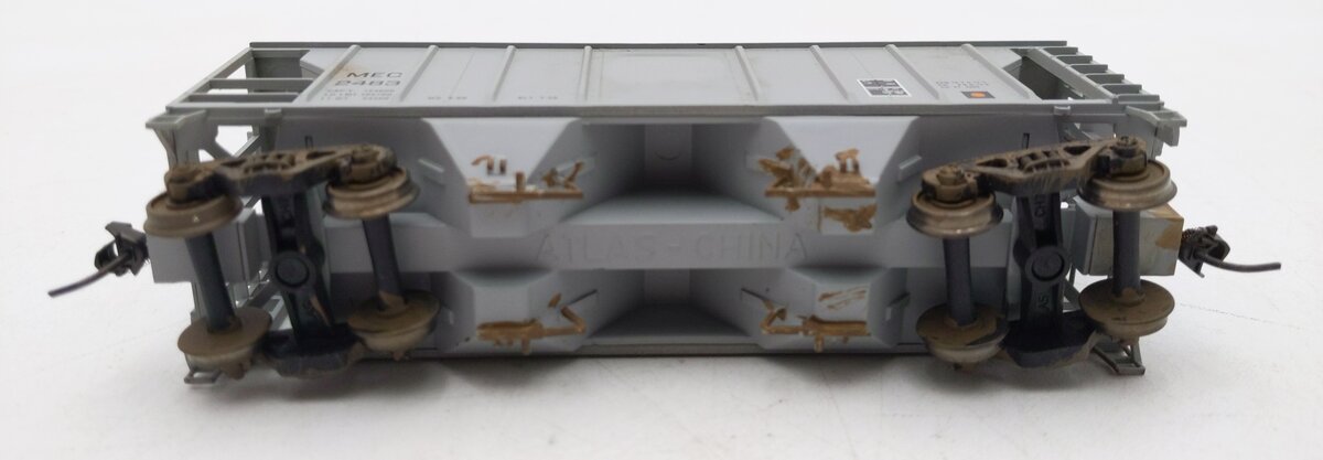 Atlas 1818 HO Scale Maine Central PS-2 2-Bay Covered Hopper #2483/Box