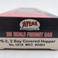 Atlas 1818 HO Scale Maine Central PS-2 2-Bay Covered Hopper #2483/Box