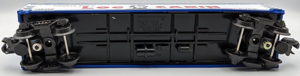 K-Line K675-8013 Honest Abe's Log Cabin Vat Car 186165 LN/Box