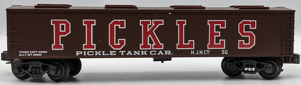 K-Line K675-5203 Heinz Pickles Vat Car #56 LN/Box