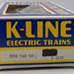K-Line K6310 O Gauge Esso Single Dome Tank Car NIB