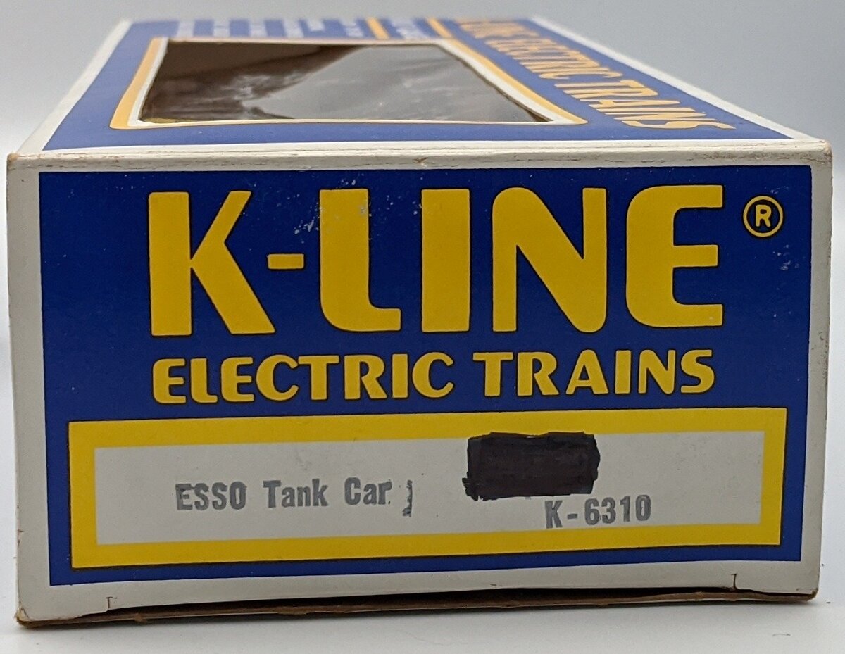 K-Line K6310 O Gauge Esso Single Dome Tank Car NIB