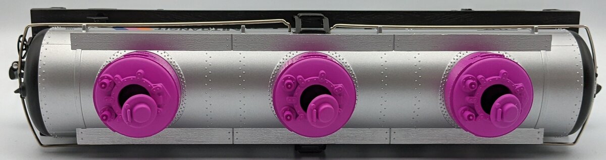 K-Line K636-3932 O Gauge NJT Raritan Triple Dome Tank Car #1202 LN/Box