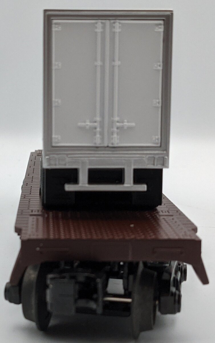 MTH 30-76373 A&W Rootbeer Flat Car w/Trailer MT/Box