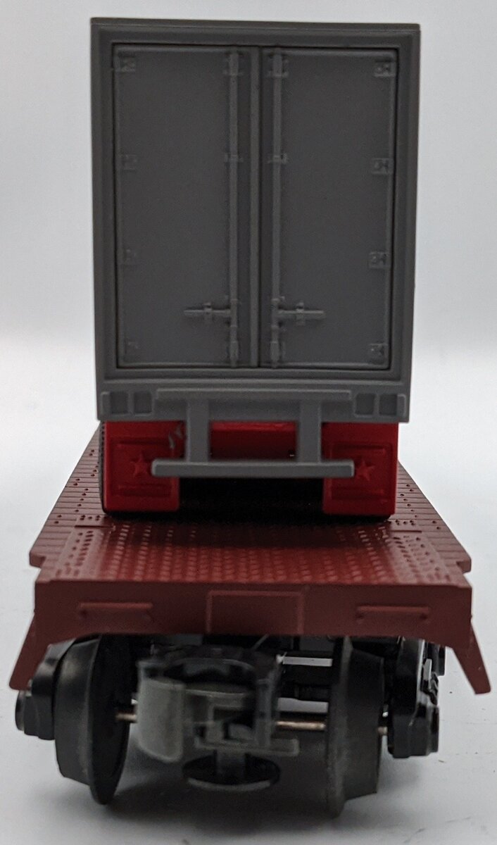 MTH 30-7014D O Gauge New York Central Flat Car w/Trailer #506098 LN/Box