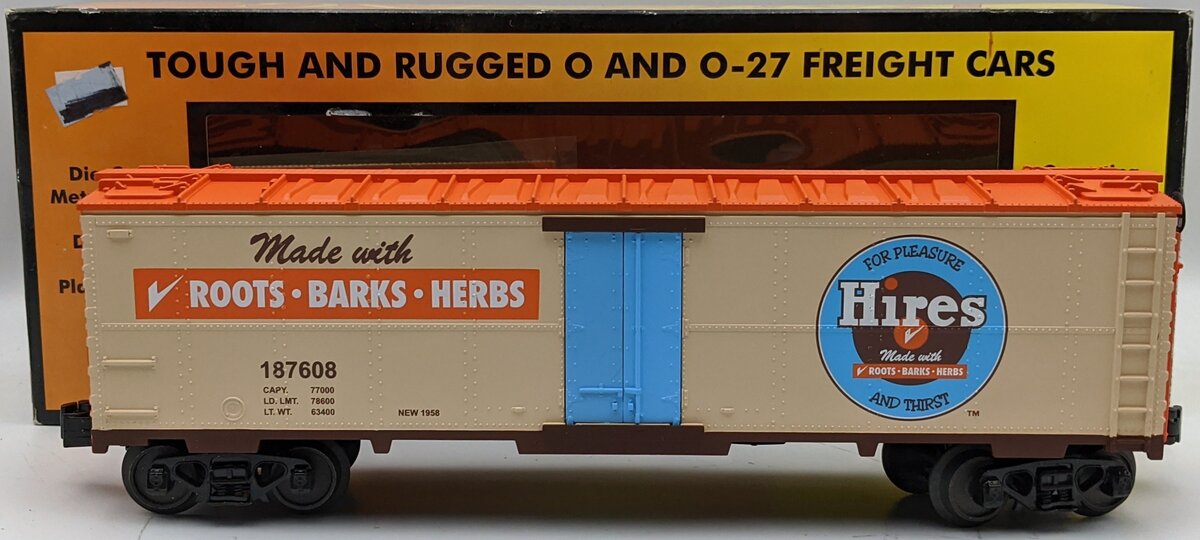 MTH 30-78075 Hires Root Beer Modern Reefer Car LN/Box