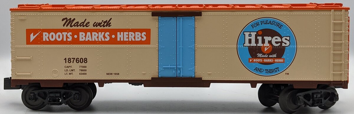 MTH 30-78075 Hires Root Beer Modern Reefer Car LN/Box