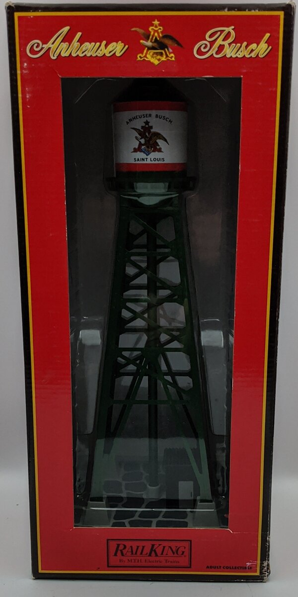 MTH 30-90210 Anheuser Busch Industrial Water Tower NIB
