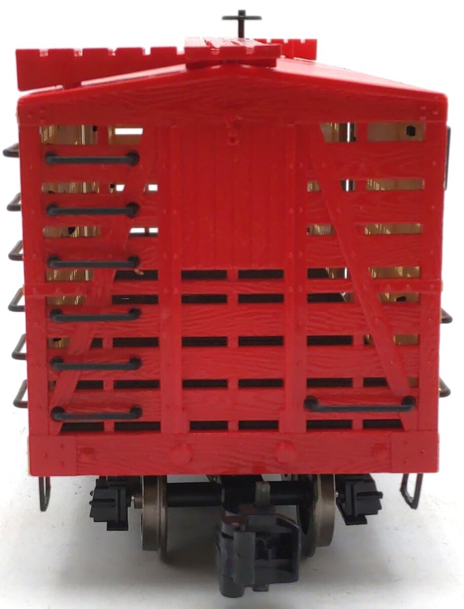 Bachmann 98140 G Scale Reindeer Transport Stock Car LN/Box