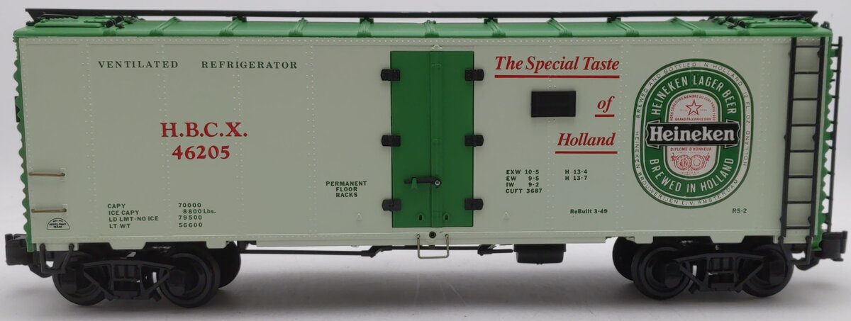 Aristo-Craft 46205 Heineken Beer Refrigerator Car LN/Box