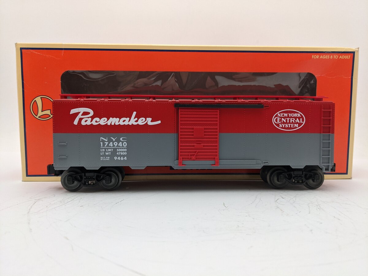 Lionel 6-17248 O New York Central Pacemaker Boxcar #174940 EX/Box
