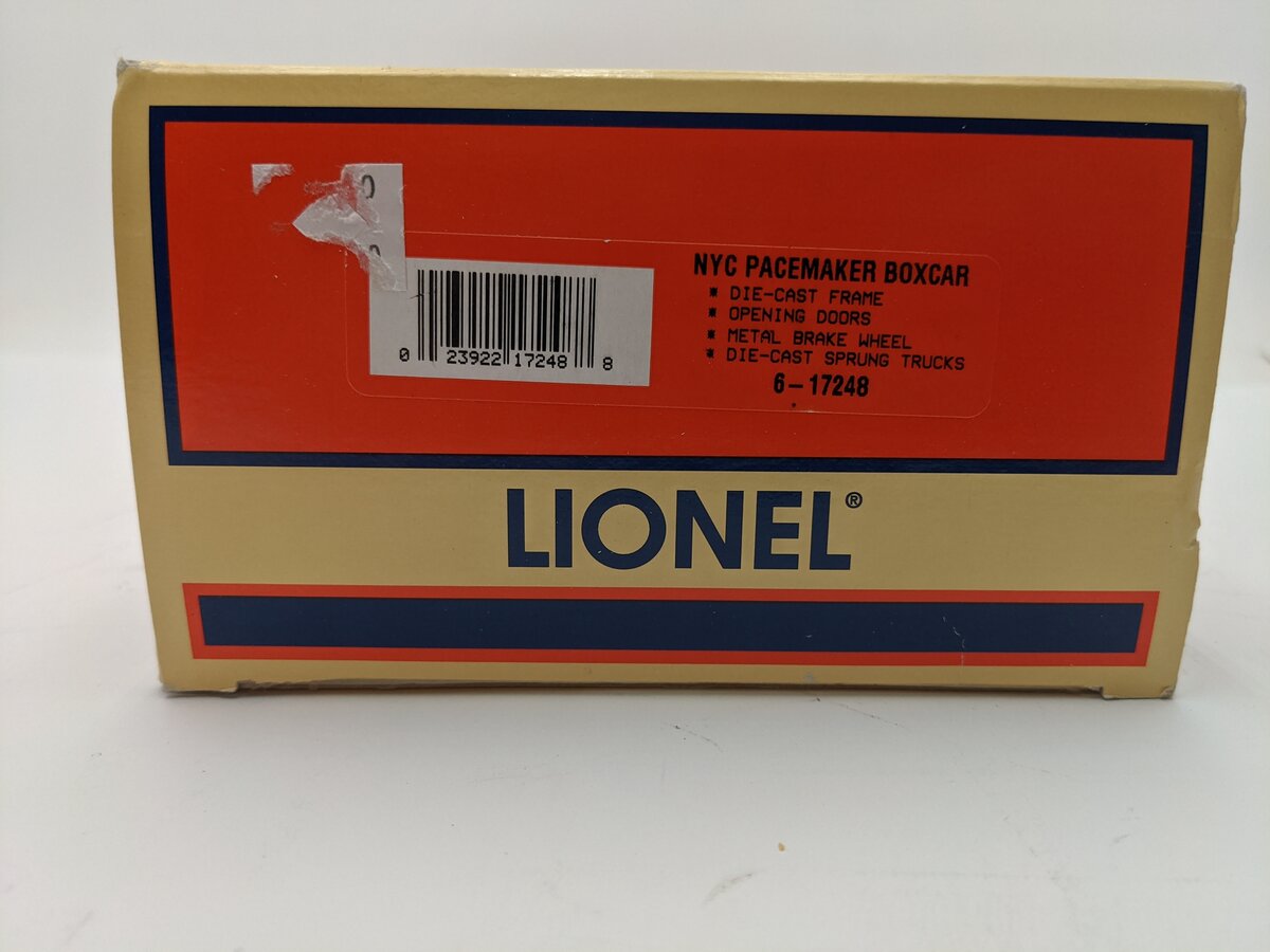 Lionel 6-17248 O New York Central Pacemaker Boxcar #174940 EX/Box