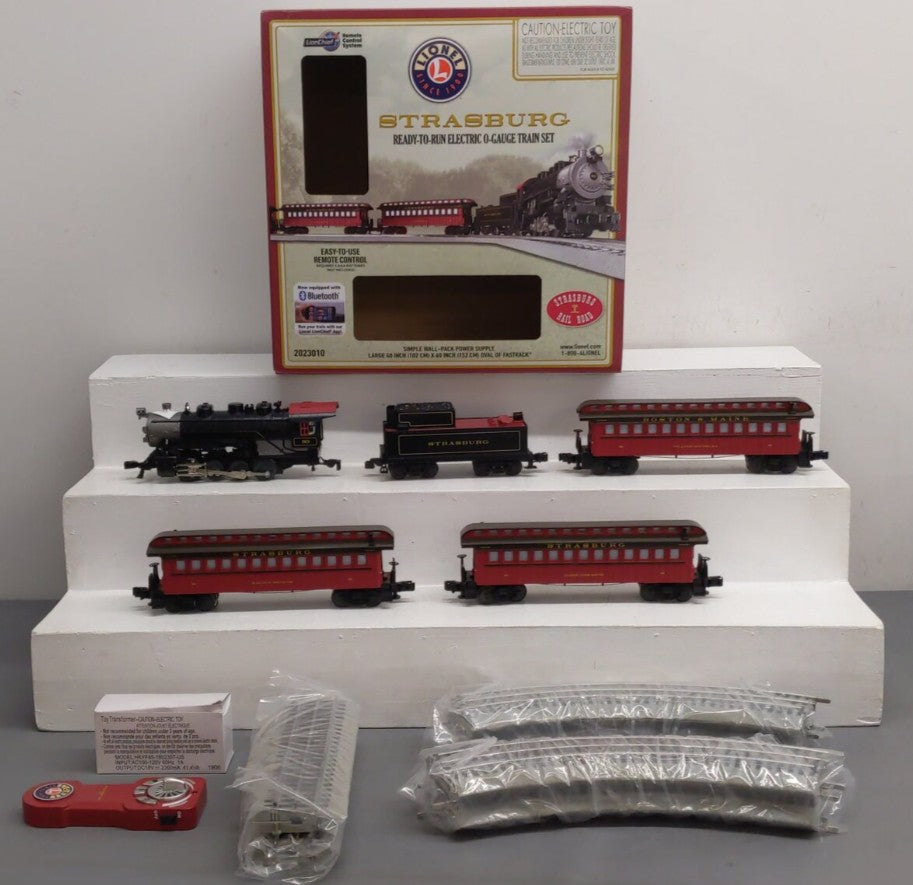 Lionel 2023010 O Strasburg Railroad LionChief Set (Set of 4) LN/Box