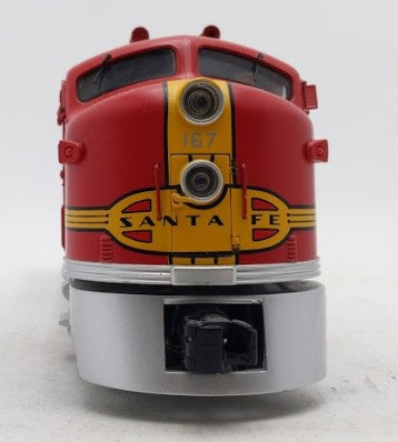 MTH 20-2273-1 O Gauge Santa Fe FT A Diesel Locomotive w/PS2 #167 EX